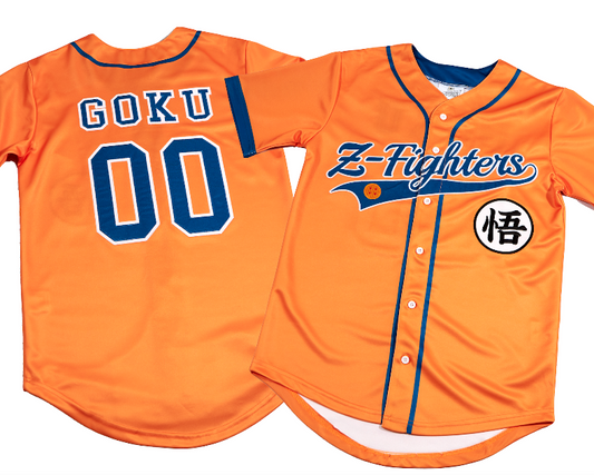 Gokv-Inspired Baseball Jersey